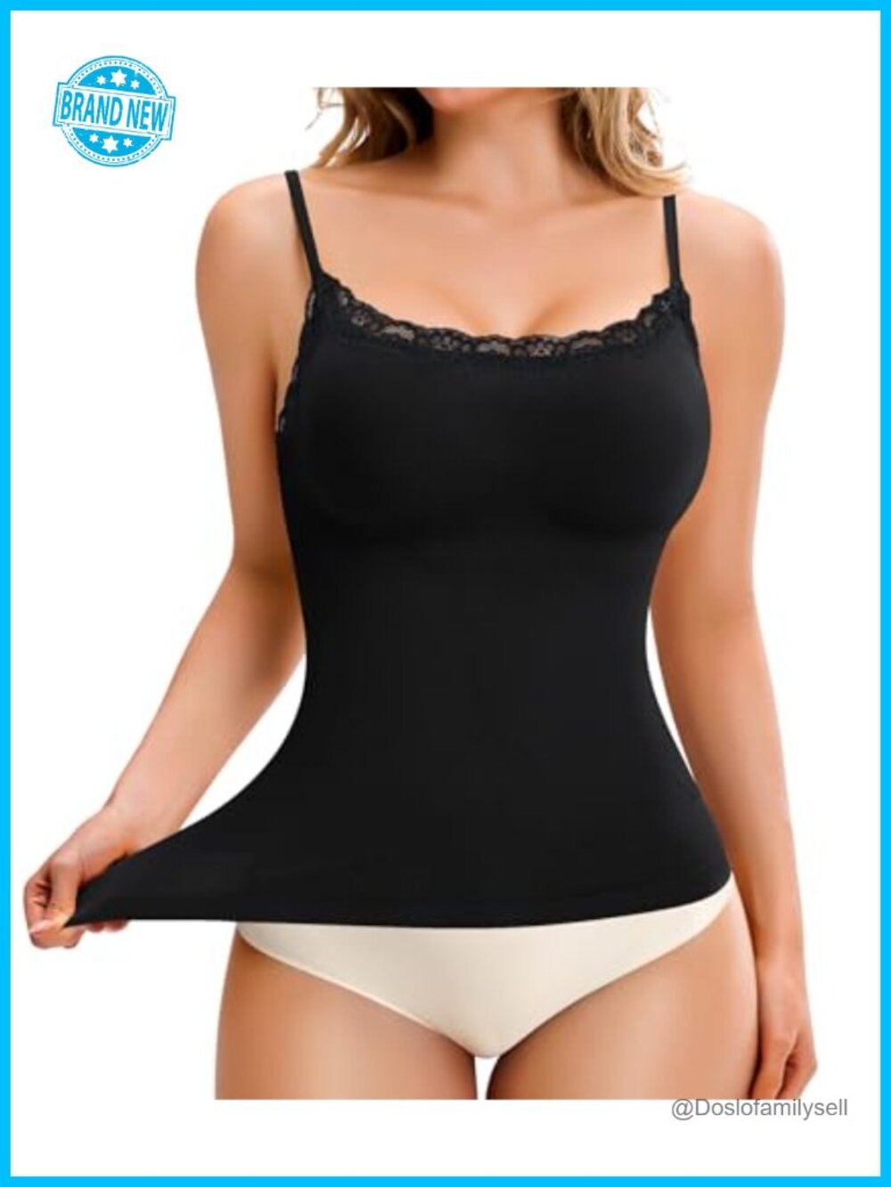 Nebility Compression Tanks Tummy Control Shapewear Lace Cami